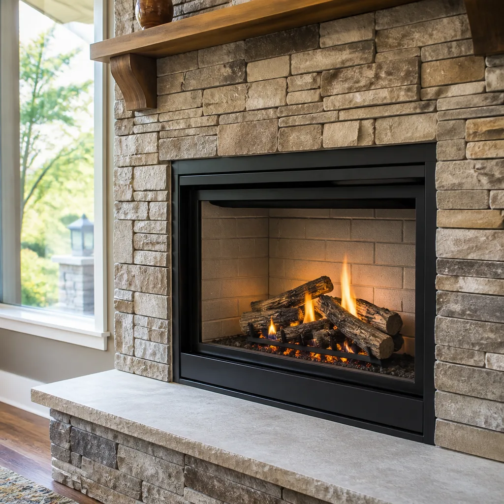 Gas fireplace service